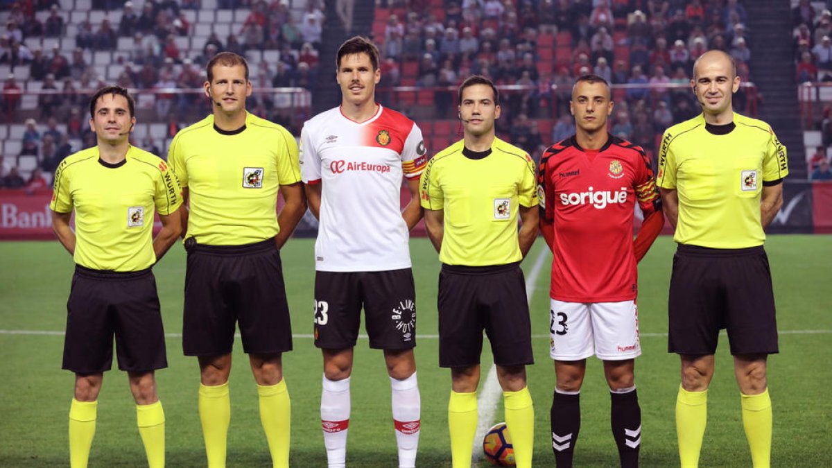 El polèmic àrbitre del Nàstic-Mallorca, aquest vespre al Nou Estadi