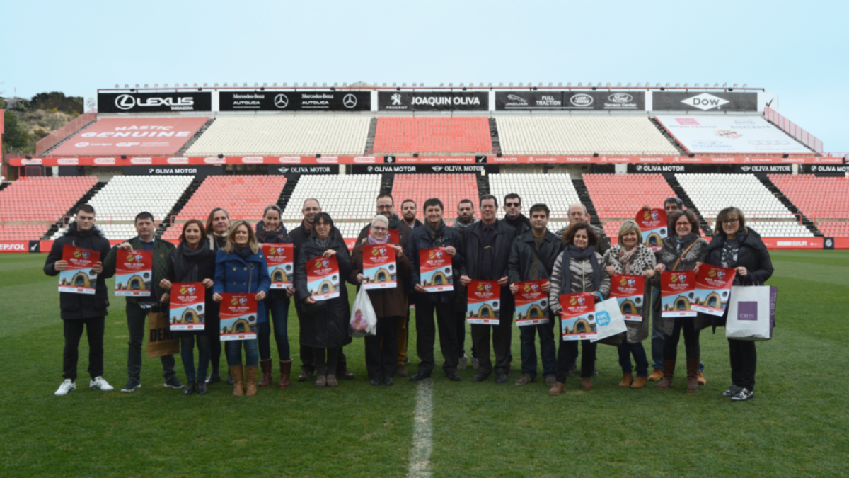 L'Associació Voltants del Mercat protagonista del cartell del Nàstic - SD Huesca