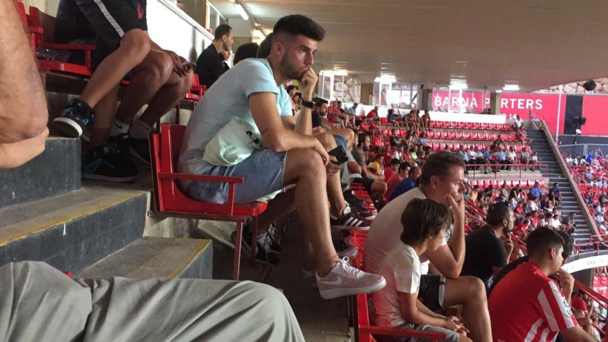 Jordi Calavera, en el Nou Estadi.