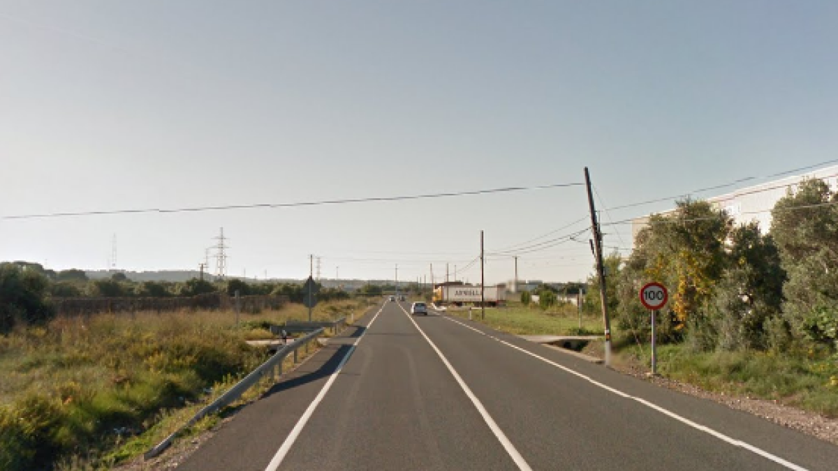 Un noi de 22 anys, ferit en un accident a la N-240