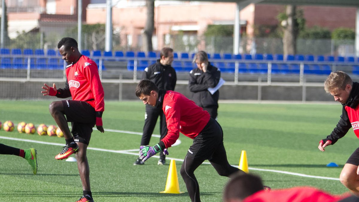 Edgar Badia surt a la caça del 'Zamora' amb l'equip a les espatlles