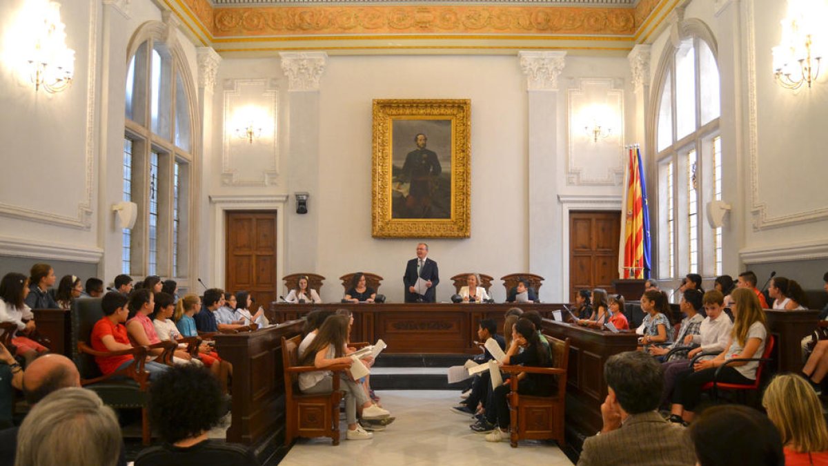 El Consell d'Infants Ciutadans presenta les seves propostes per la gent gran activa