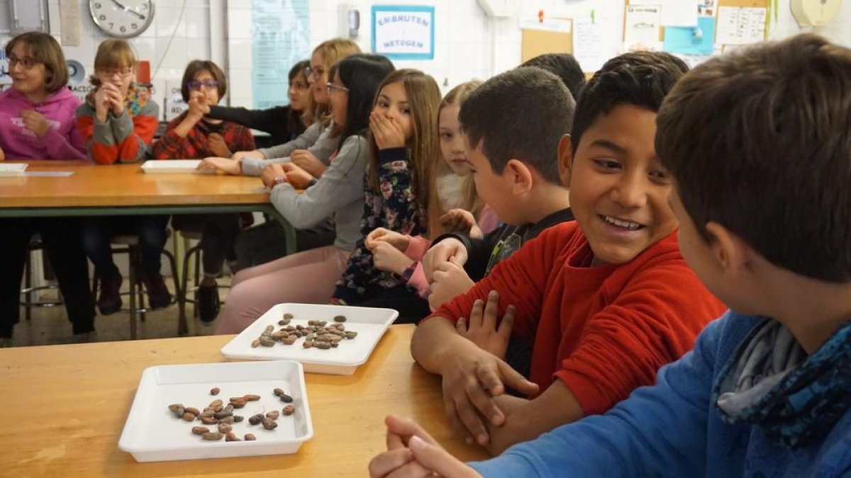 Xocolata per fomentar les vocacions científiques