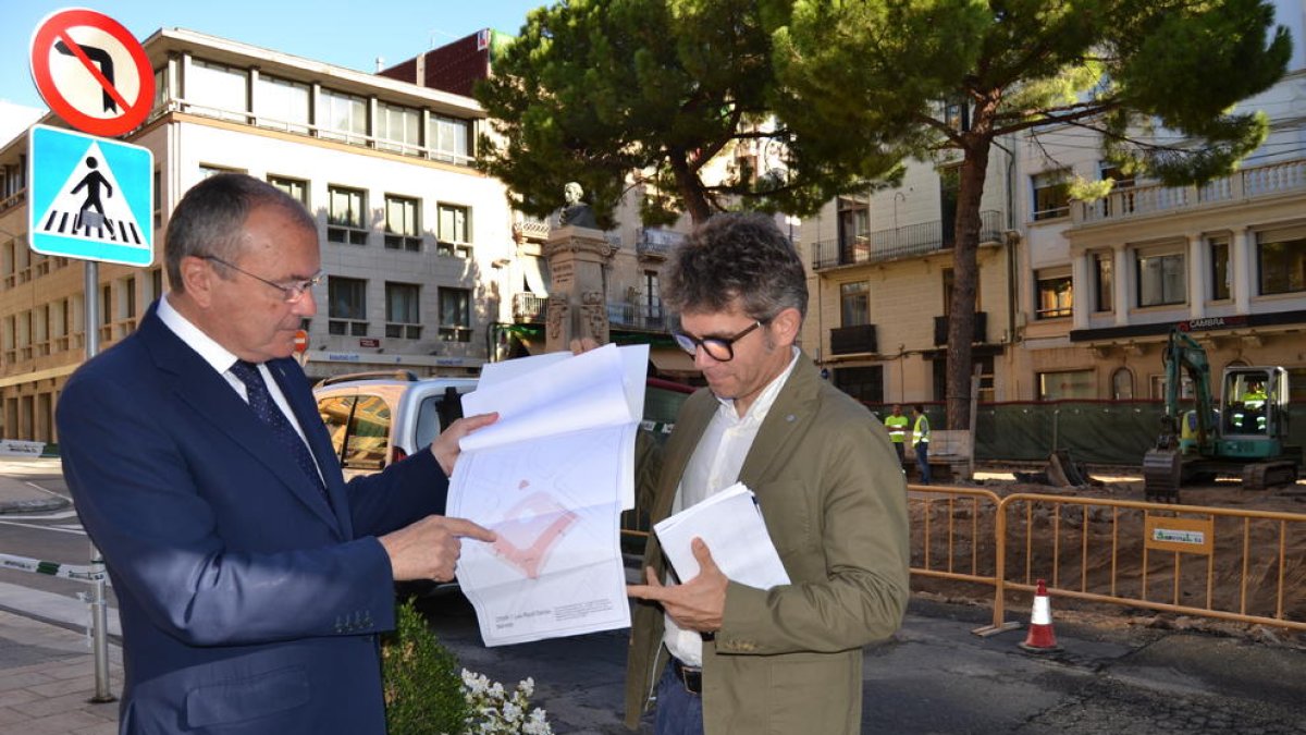 Se inicia la segunda fase de los trabajos de remodelación de la plaza de Cataluña