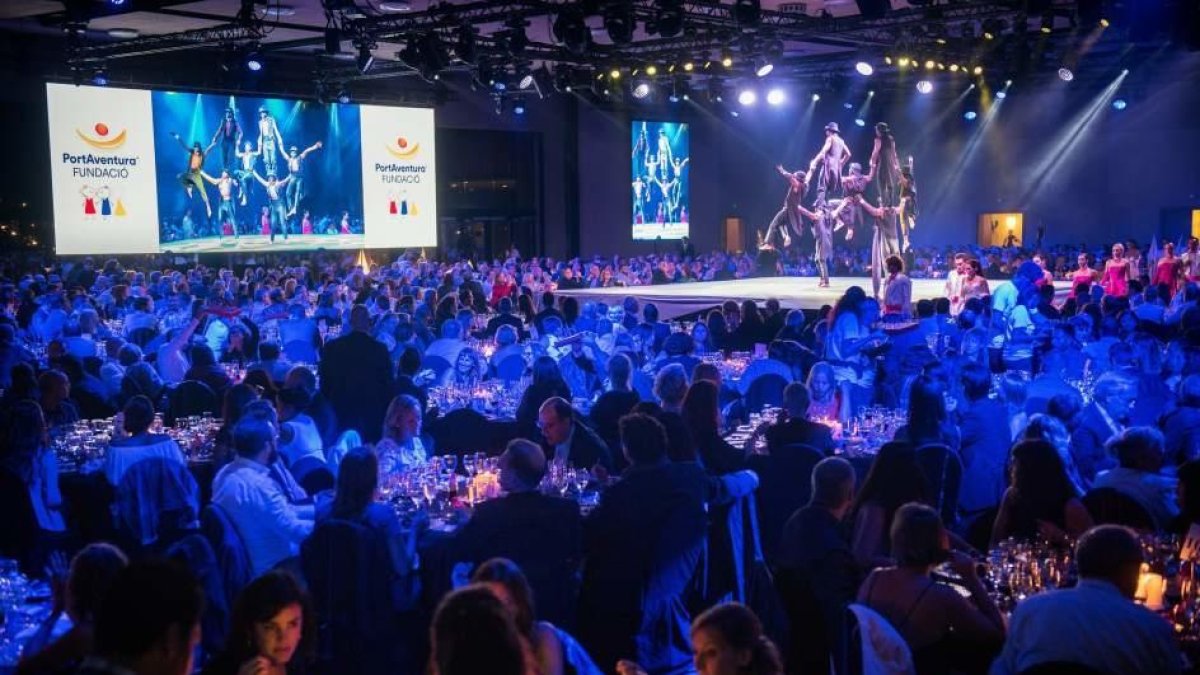 El sopar solidari de la Fundació PortAventura recull 87.000 euros