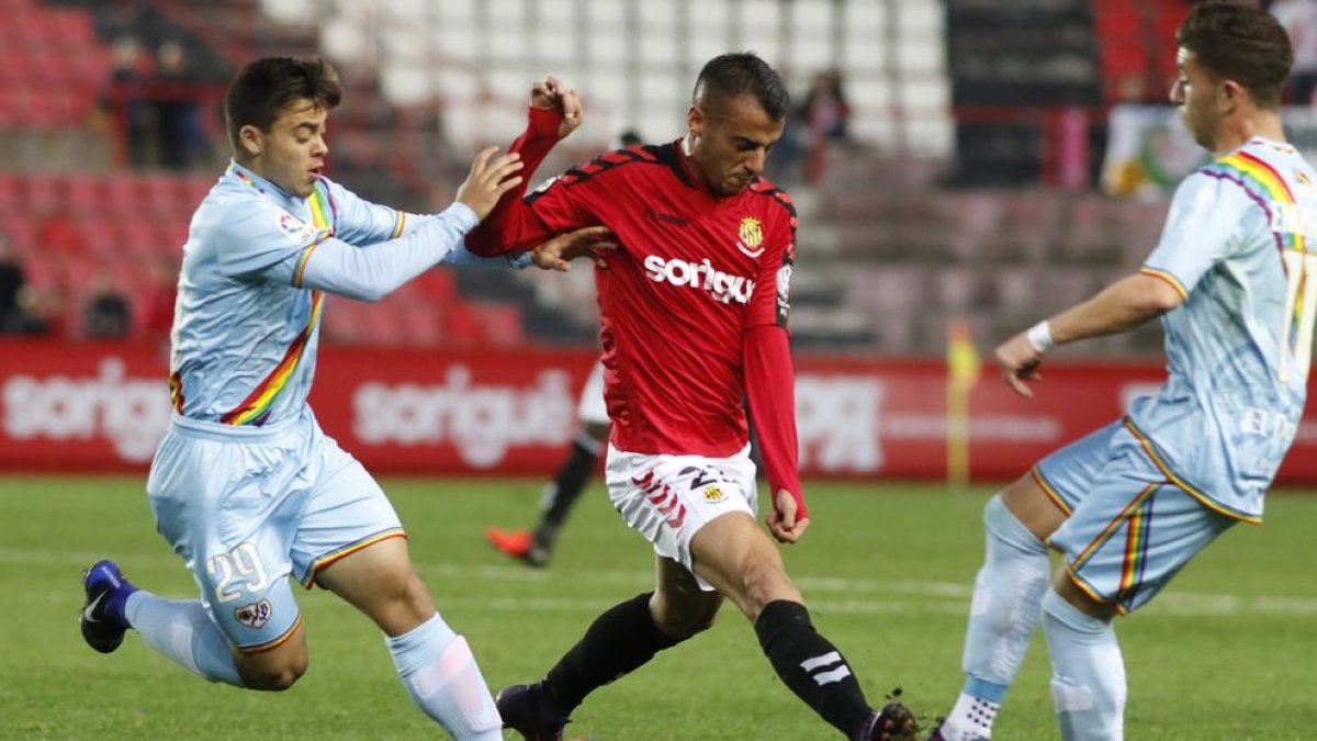 El Rayo Vallecano com a local, exemple on s'ha de mirar el Nàstic
