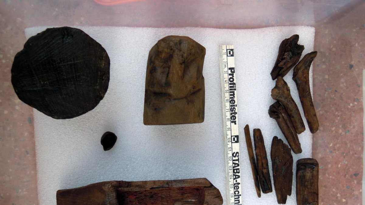 Un solar de Vidal i Barraquer contuvo un depósito votivo romano