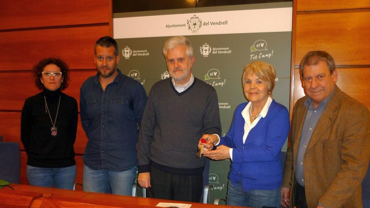 Una ciutadana cedeix 4 habitatges per a la borsa de lloguer social al Vendrell