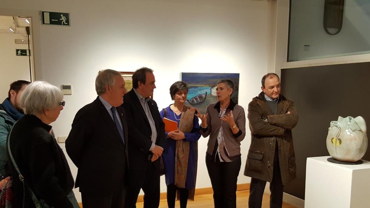 Los mundos artísticos de Felícia Fuster y Mercè Modol se |cruzan en el Museo de Arte Moderno de la Diputación