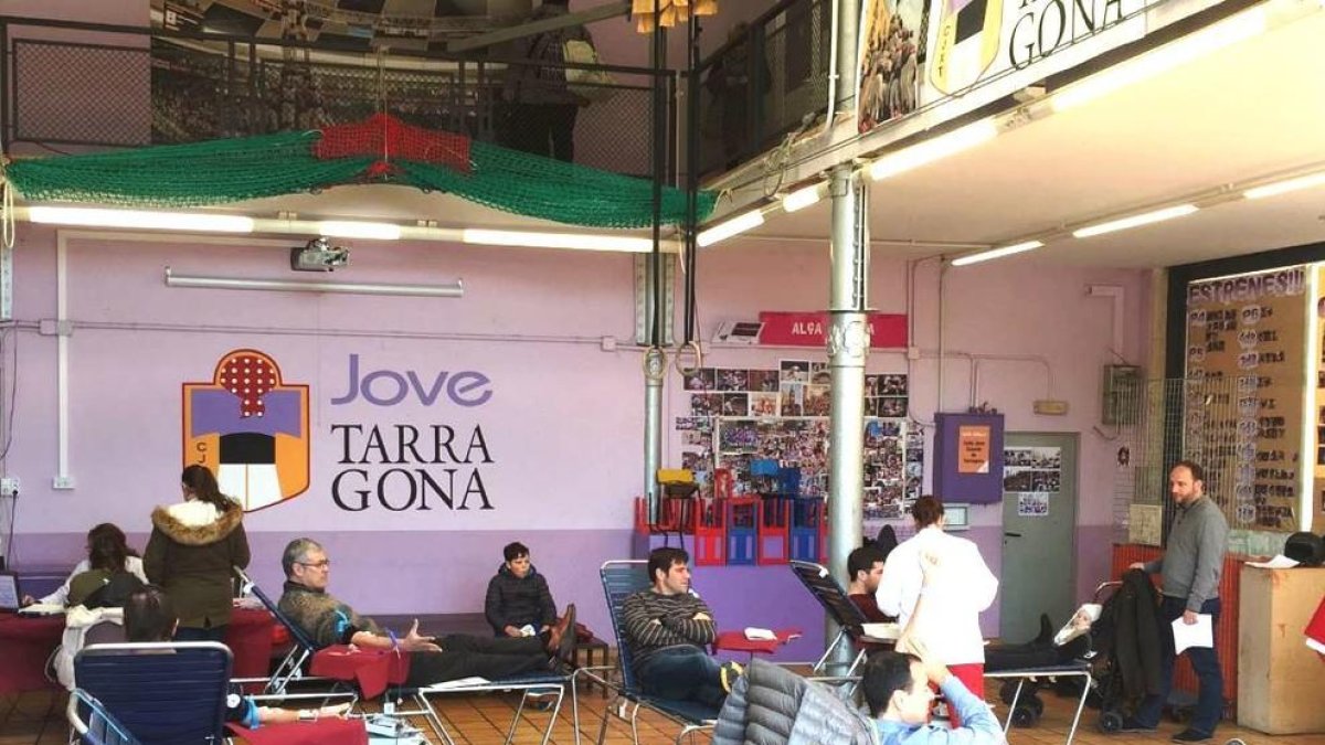 El local de la Jove de Tarragona acoge una campaña de donación de sangre este sábado