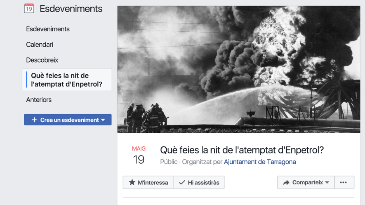 Tarragona busca testimonis de la nit de l'atemptat contra l'Empetrol