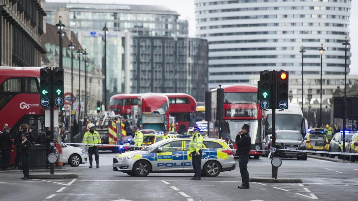 Una dona morta en l'atac davant el Parlament britànic