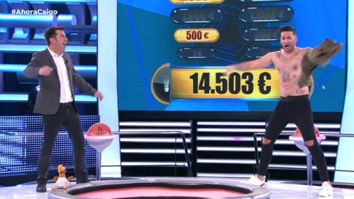 Un altafullenc s'emporta més de 7.000 euros al programa 'Ahora Caigo'