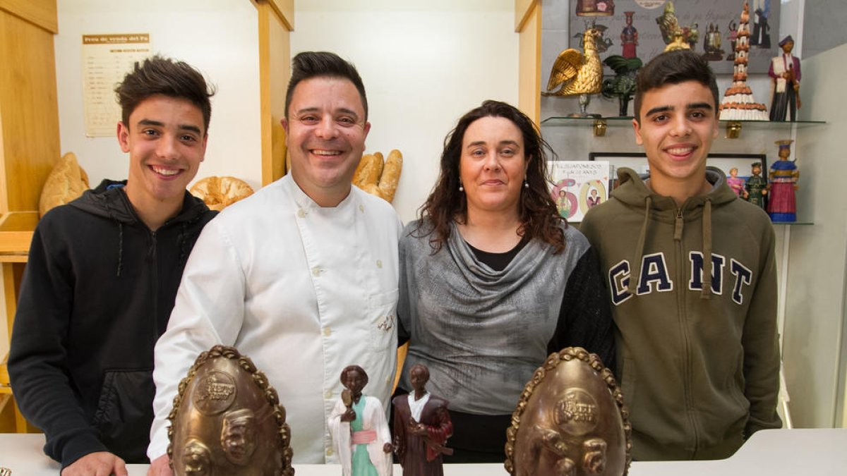 Crece el Seguici de chocolate