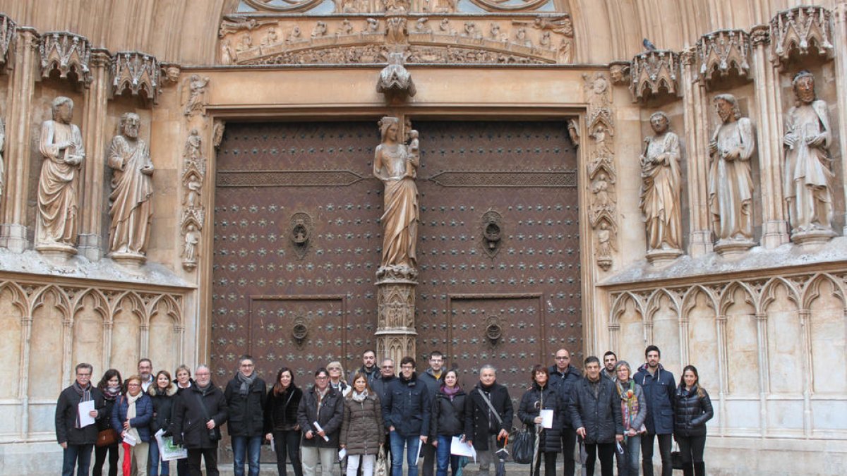 Els aparelladors de Catalunya visiten Tarragona