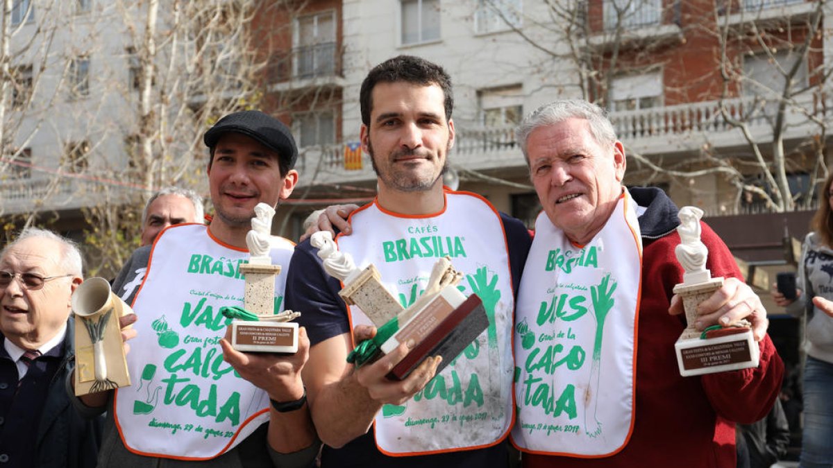 David Adelantado gana el Concurso de Comida Calçots