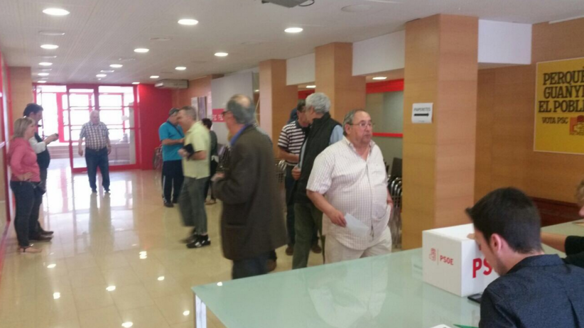 Los socialistas del Camp de Tarragona deciden entre Susana Díaz, Pedro Sánchez y Patxi López