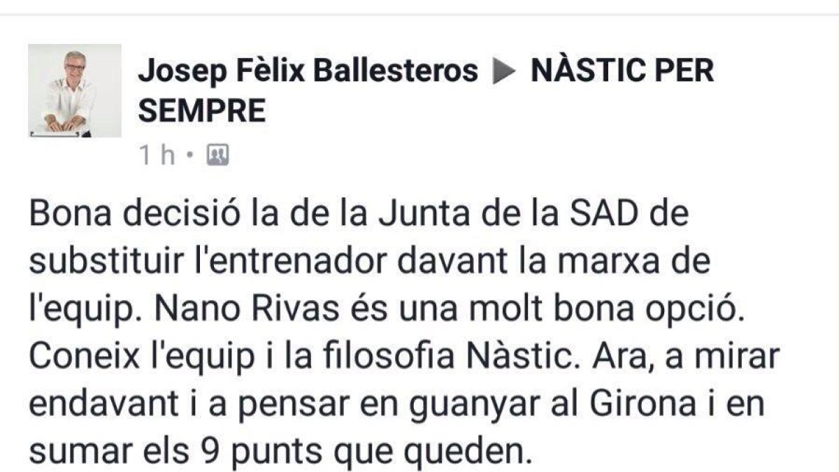 «Dediqui's a netejar la ciutat»