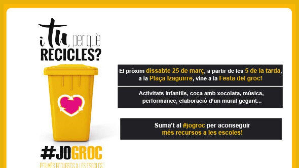 La Festa #Jogroc vol omplir la plaça Izaguirre aquest dissabte