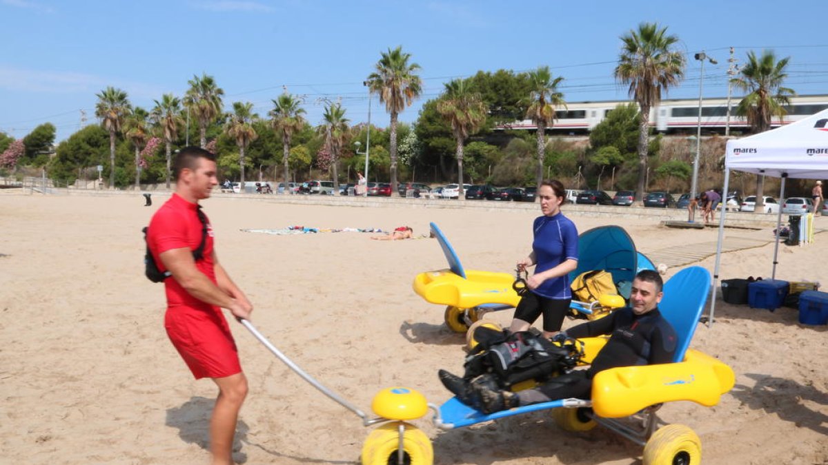 Tarragona, submarinistes, SES, hospital Joan XXIII