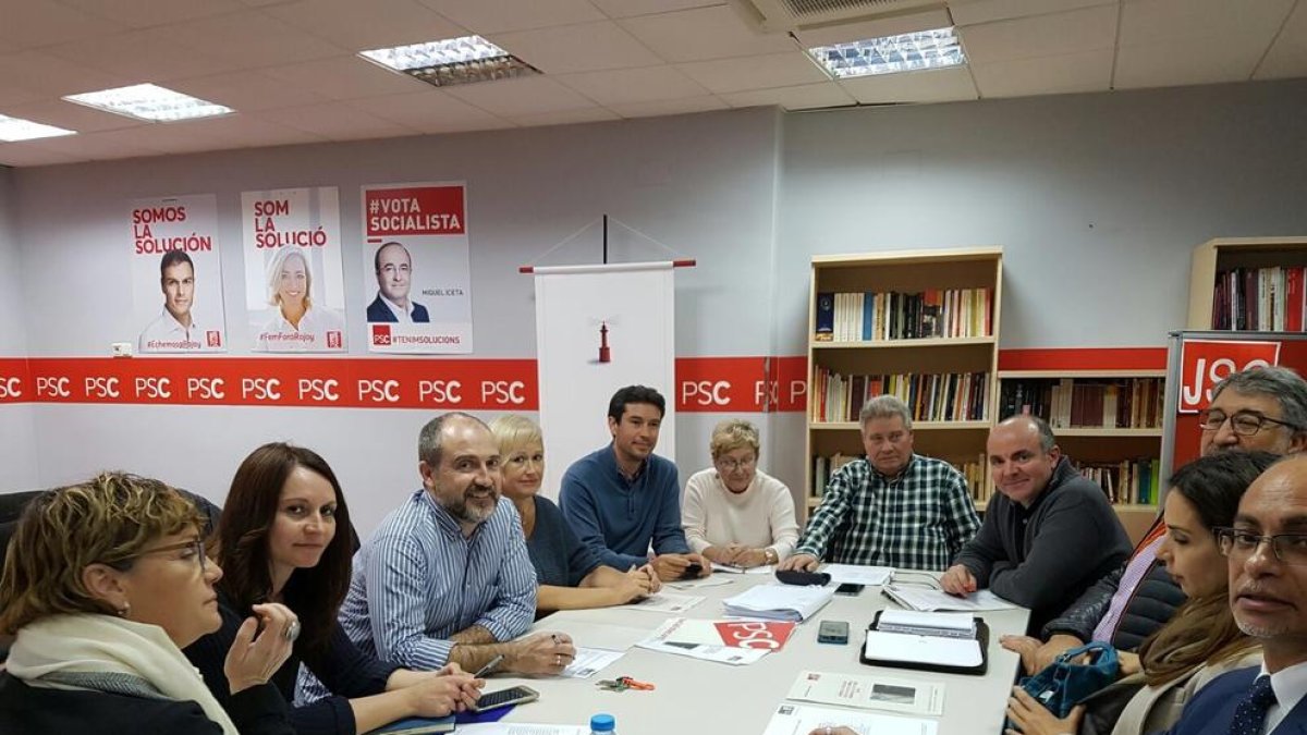 Es constitueix la nova comissió executiva del PSC de Cambrils