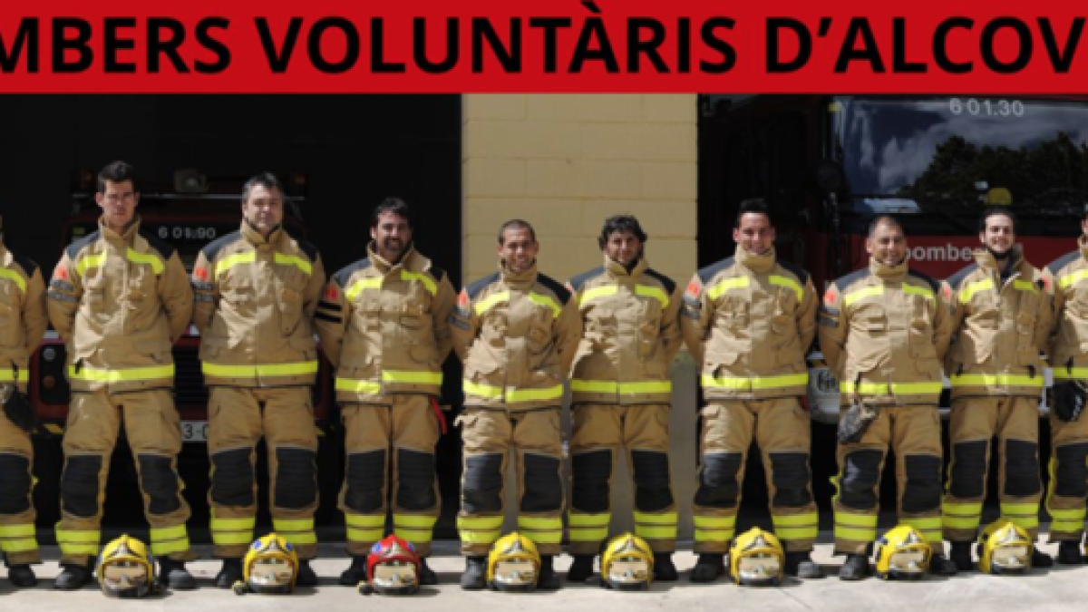 Un quart de segle dels Bombers Voluntaris d'Alcover amb moltes activitats