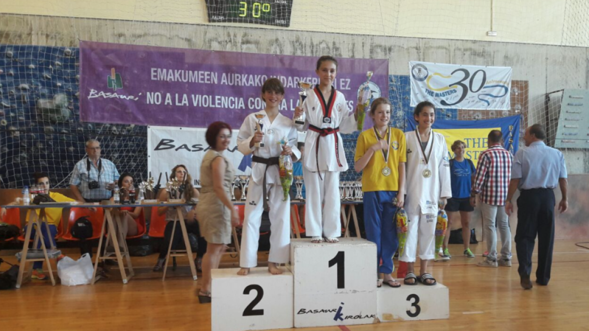 Una deportista del Club Deportivo MyJu Cunit, campeona en el Open del País Basc