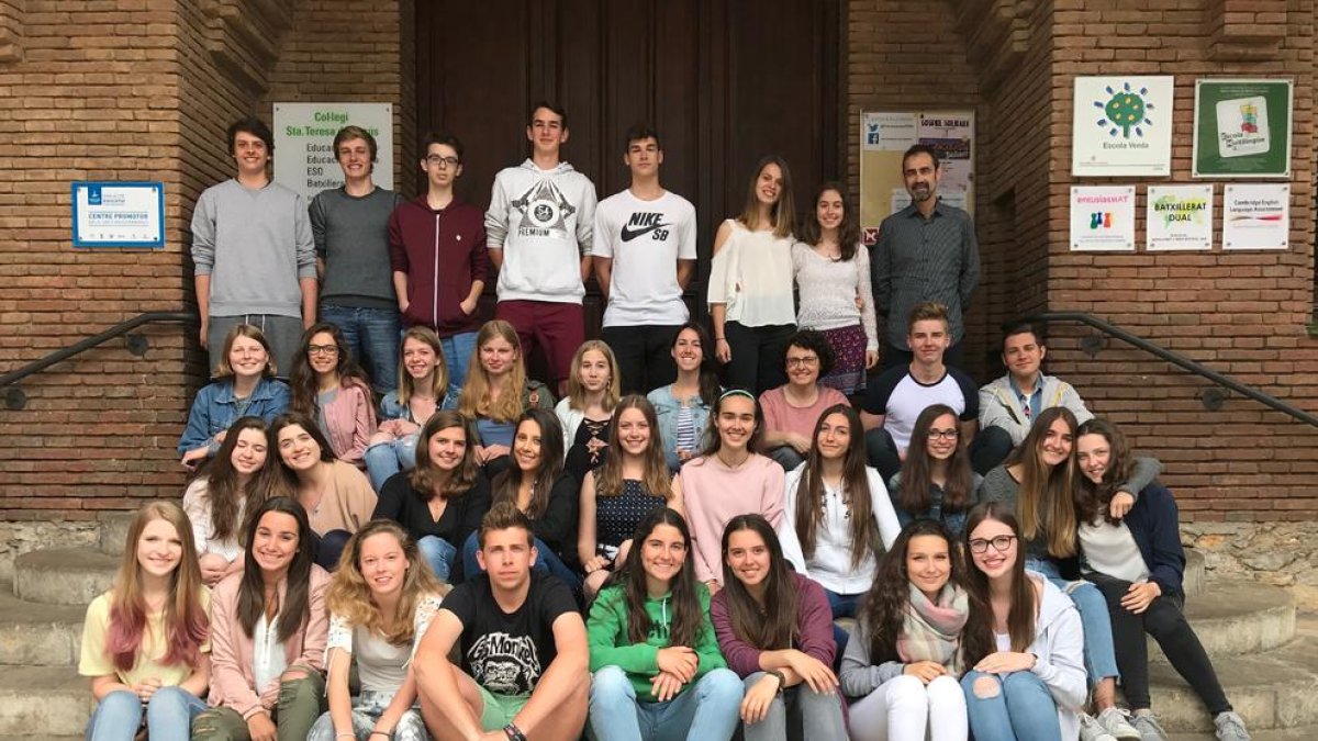 El Col·legi Les Teresianes celebra 14 anys d'intercanvi amb Alemanya