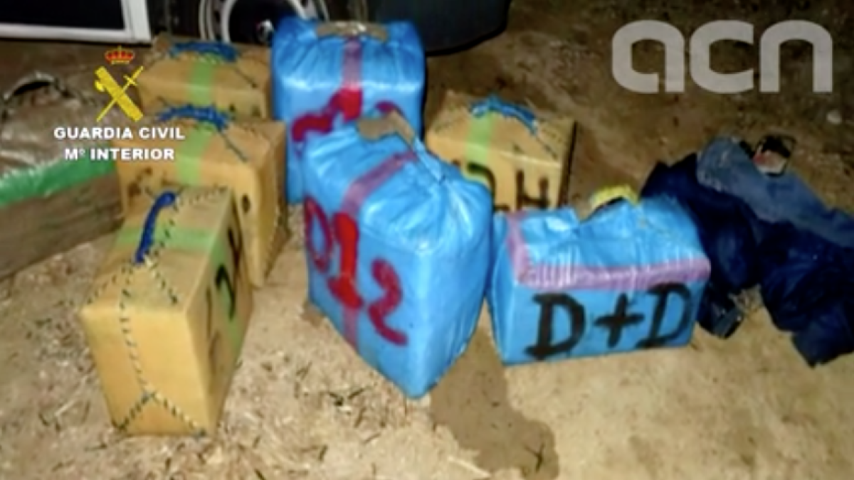 Desmantellen una organització criminal que introduïa haixix a través de la costa de l'Ebre