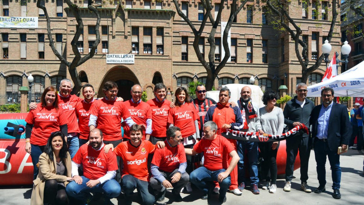 El Nàstic s'emporta el derbi del futbolí humà