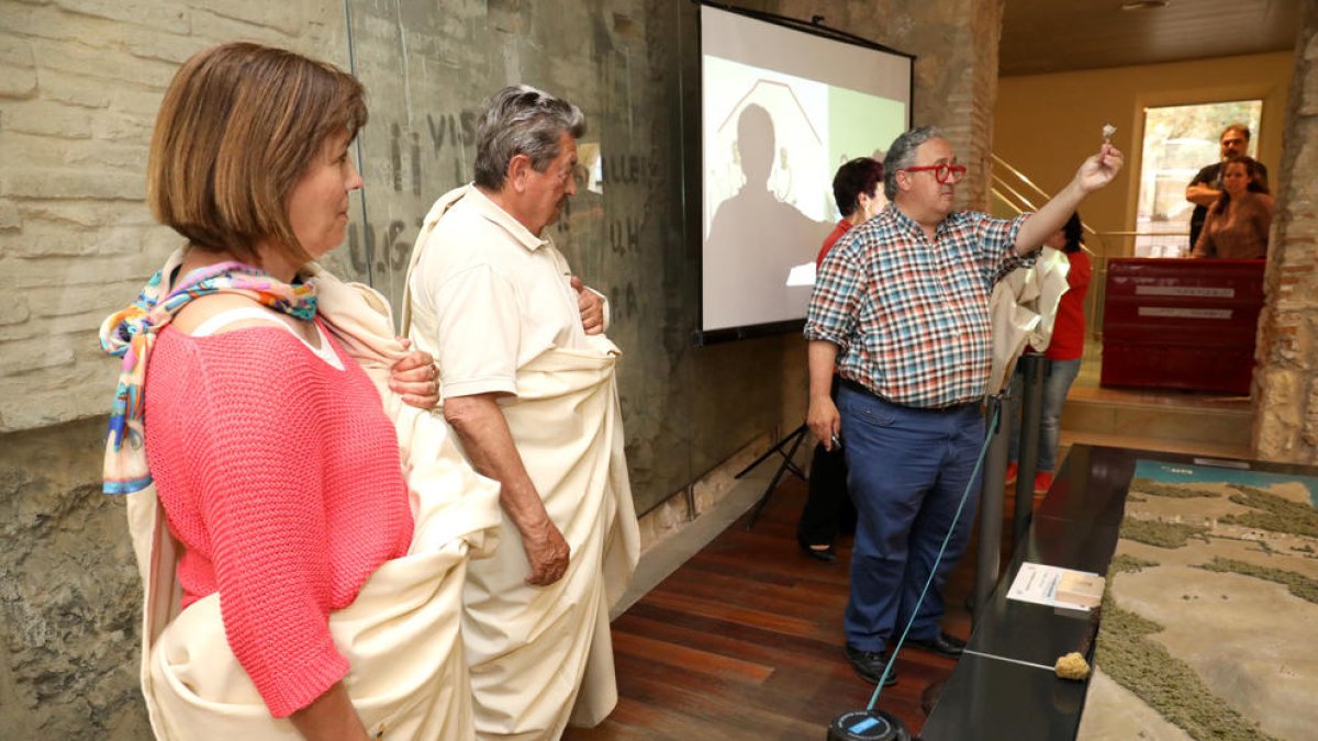 Éxito de público a la actividad 'Del teu barri a l'antiga Roma', una de las novedades de Tarraco Viva
