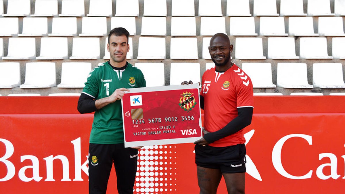 Es presenta la Visa Nàstic, la targeta financera oficial del club