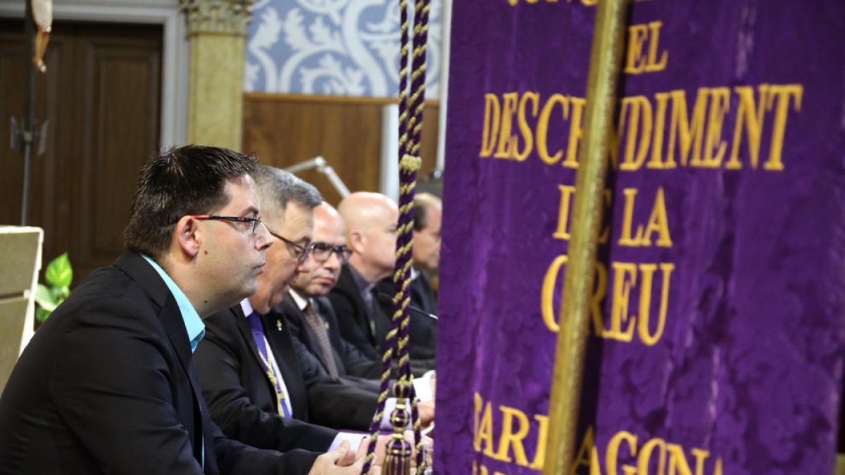 Cortés recorda les primeres emissions de la processó del Divendres Sant