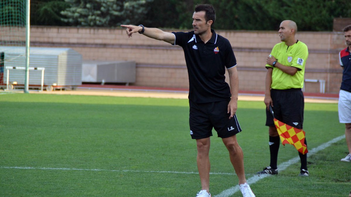 López Garai: «No se m'ha fet estrany el primer partit com a entrenador»