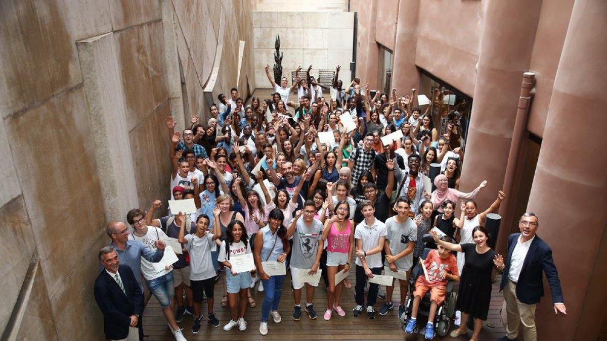 Dieciocho jóvenes tarraconenses reciben las Becas de la Fundación Catalunya La Pedrera