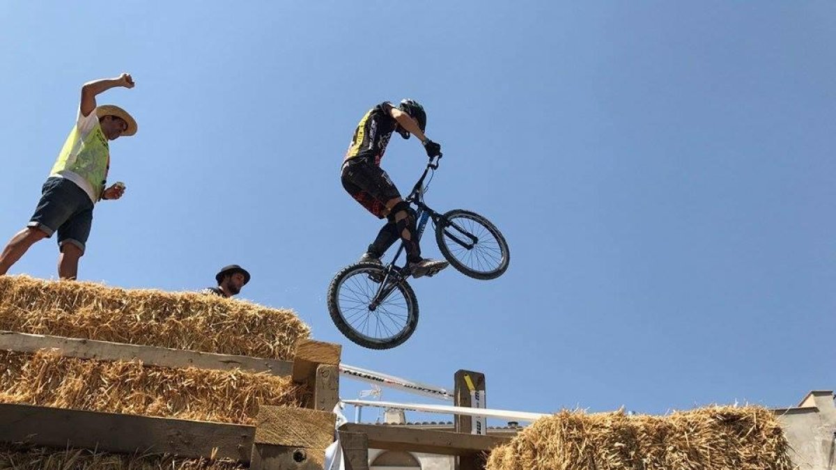 Un torrenc en el podio mundial de Bike Trial