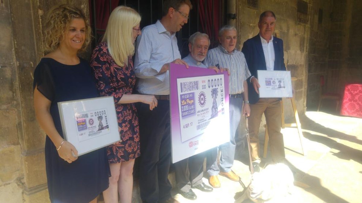 Un cupón del ONCE celebra los 400 años de la Real Archicofradía de Ntra. Sra. de la Cinta