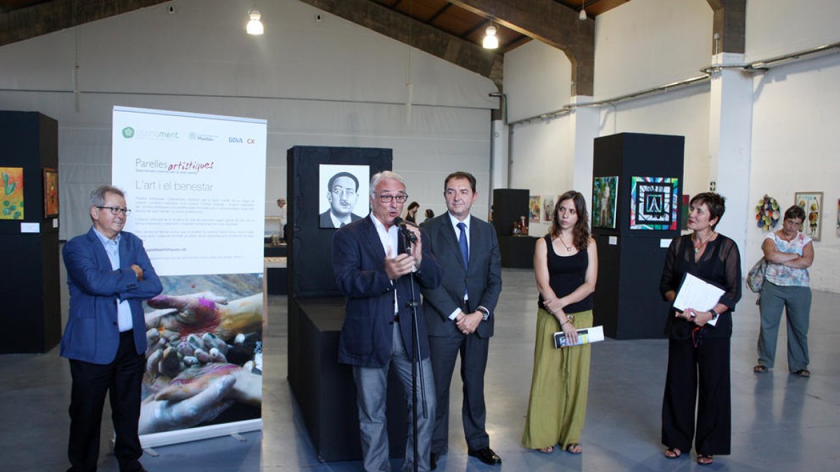 El Port acull una exposició a favor de les persones amb problemes de salut mental