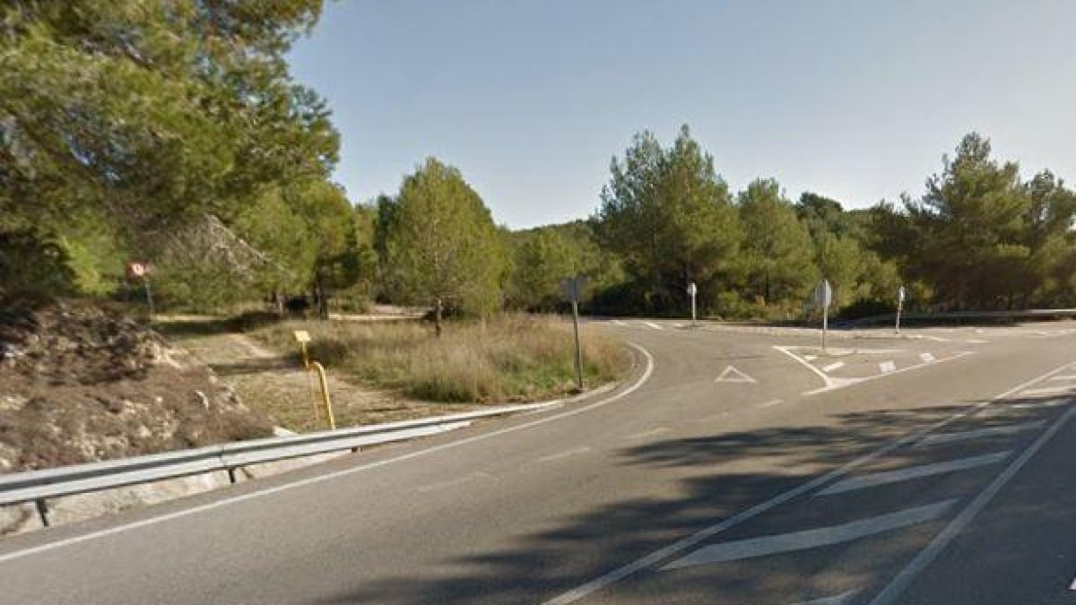 Dos heridos al chocar frontalmente en el Catllar