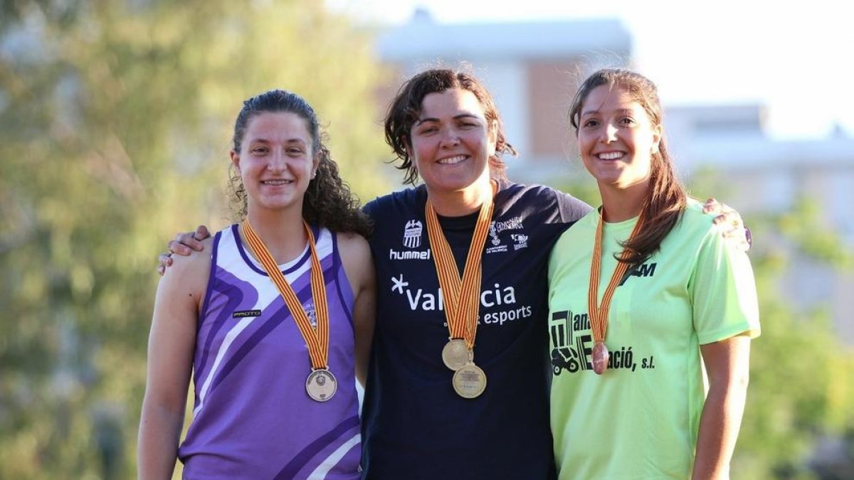 La tarraconense Marina Tibau, subcampeona de Cataluña de lanzamiento de peso