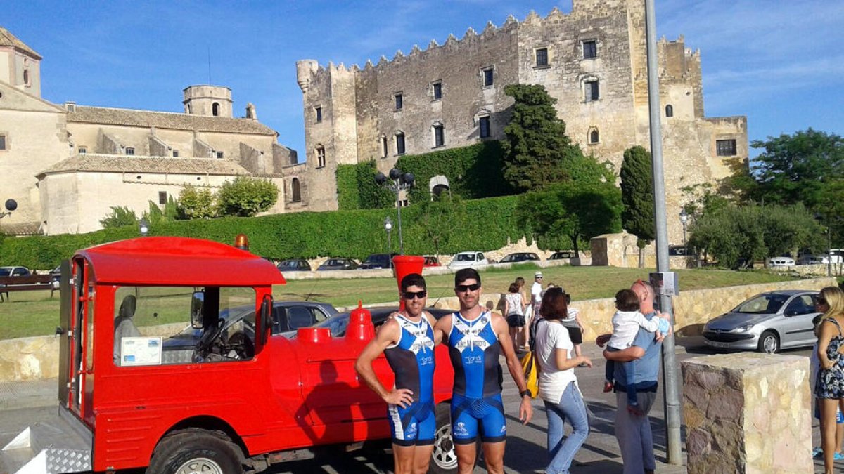 Els bessons malaguenys Montoro paren a Altafulla abans de seguir fins a Copenhaguen