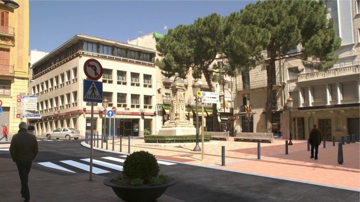 Se adjudica la segunda fase de la reforma de la plaza Catalunya