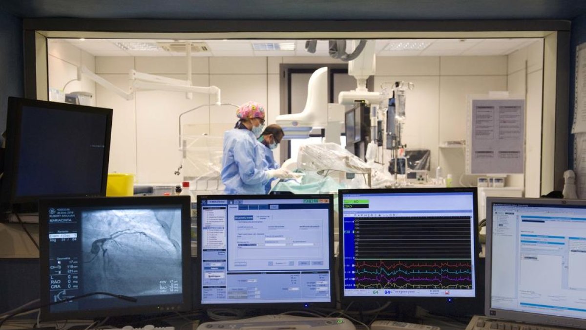 El Joan XXIII ha estado varios días sin poder tratar correctamente casos de infartos agudos