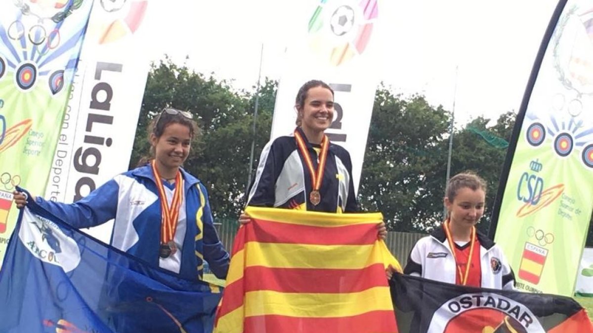 Èlia Canales se proclama campeón de España de Tiro con Arco de aire libre