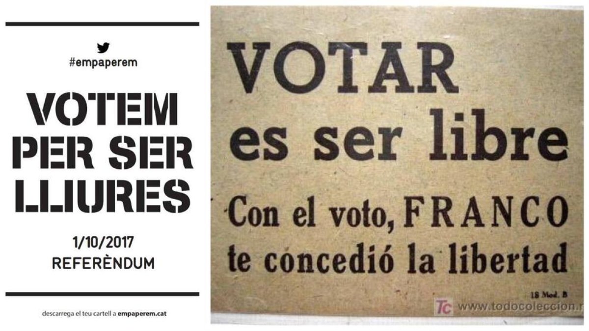 El portaveu del PP a Salou viincula l'1-O amb el franquisme