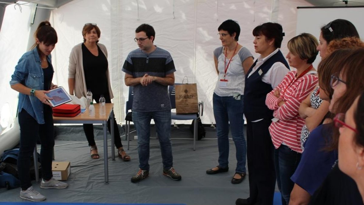 El Servicio de Urgencias del Hospital Joan XXIII hace formación en RCP a los trabajadores de Port Aventura