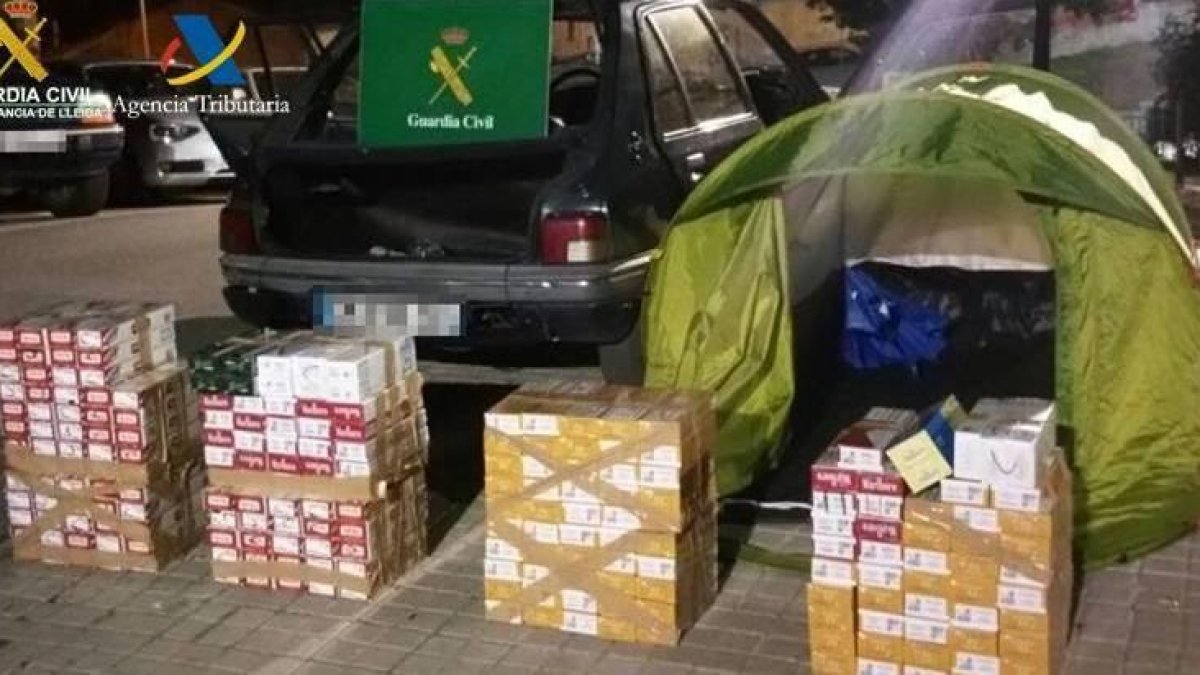 Intervenidos más 13.700 euros en tabaco de contrabando