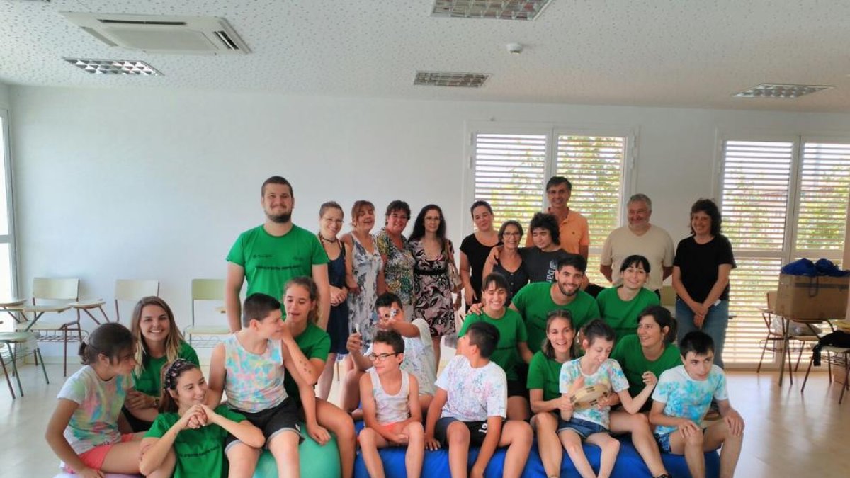 Cloenda del casal d'estiu del centre d'educació especial SOLC