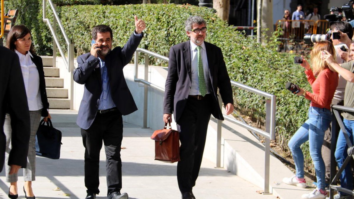 La Fiscalía pide prisión incondicional para Jordi Sànchez