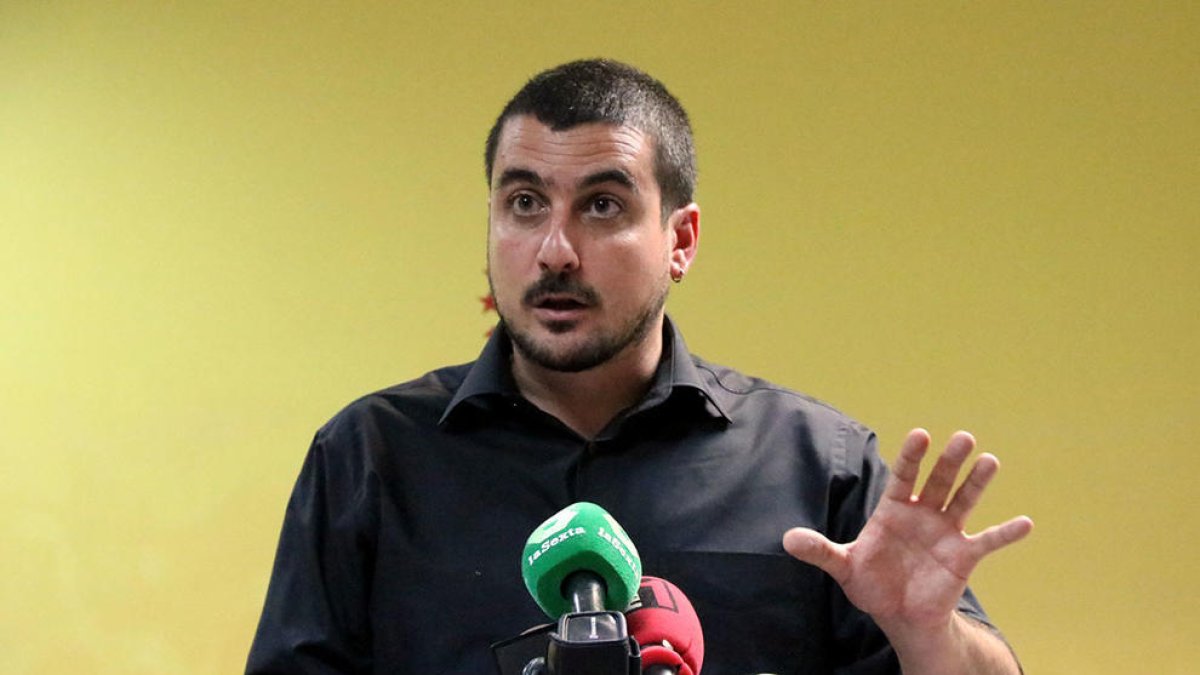 La CUP califica de «sadismo» enviar Sànchez y Cuixart en prisión y muestra su «estupefacción»